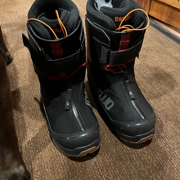 ThirtyTwo TM-2 JONES SNOWBOARD BOOTS, size 10.5, black, backcountry or resort - Picture 3 of 6